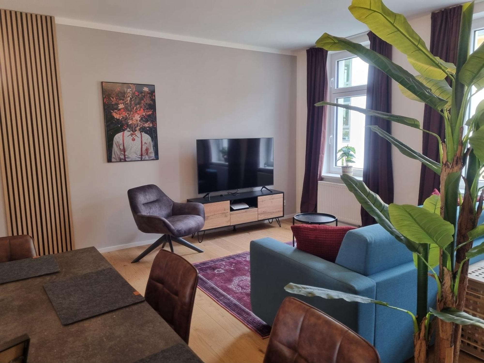 גרה Maremar - Style-Loft Am Ferberturm - 2 Schlafzimmer - Luxus Boxspringbett - Arbeitsplaetze - Highspeed Wlan מראה חיצוני תמונה